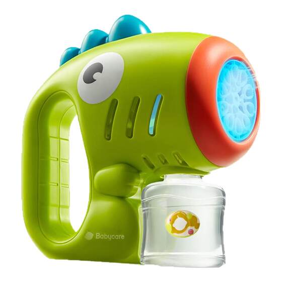 
babycare bubble machine handheld electric bubble blowing gun refill liquid fully automatic toy Children's Day gift