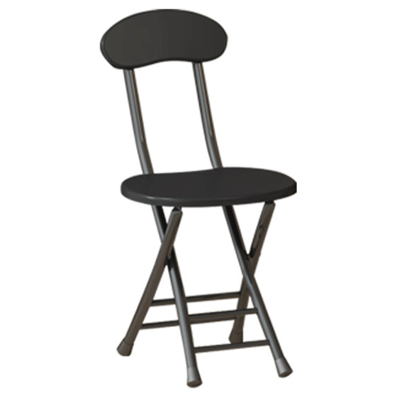 
Foldable chairs, home balcony backrest stools, portable small round stools, leisure chairs, dining tables, dining chairs, simple space-saving