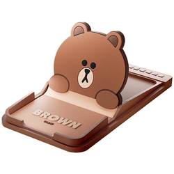 linefriends car mobile phone stand anti-slip pad