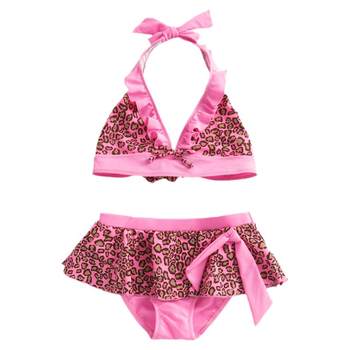 Children's little girl foreign bikini fast dry swimsuit
