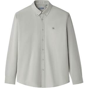 
HLA/Heilan House pure cotton long-sleeved casual jacket shirt 26 spring and summer new Pegasus embroidered fashion shirt men's clothing