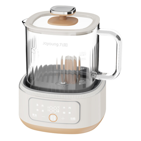 
Joyoung full glass constant temperature health pot household multi-function office tea cooking electric kettle baby milk mixer