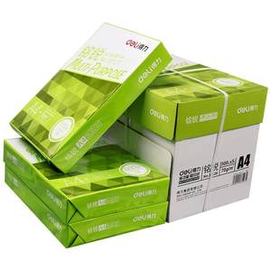 
Deli a4 printing paper a4 paper 500 sheets a4 whole box free shipping copy paper 80g double-sided white paper draft paper a4 affordable a four 70g box 80g printer paper office supplies copy paper