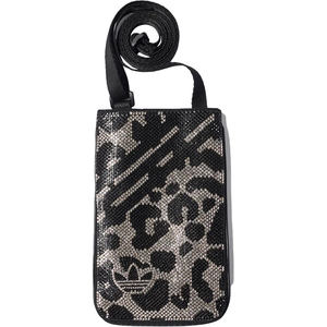Adidas/Official Authentic Clover Women's Leopard Pattern Water Diamond Sports Crossbody Bag HF2328