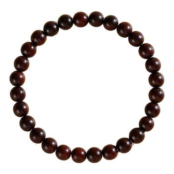 
Putuo Mountain Small Leaf Rosewood Buddha Bead Bracelet Women's Sandalwood Grade