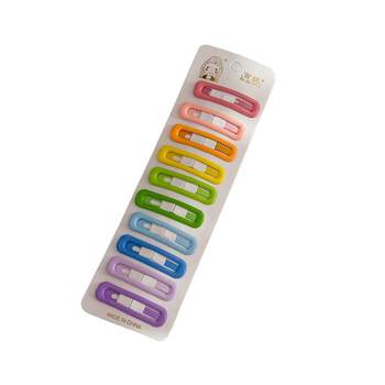 Dopamine color star love hair clip