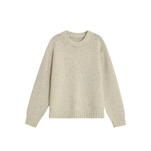 郑买买 奶油彩虹糖 秋冬季新款显瘦慵懒风宽松百搭毛衣女