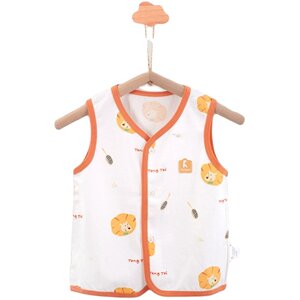
Tongtai baby vest female baby warm base vest pure cotton boy single layer pony clip spring and autumn base vest