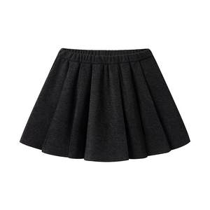 
Black pleated skirt for women 2025 new autumn high waist hip jk short skirt small draped a-line skirt