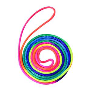 
Children's tumbling rope special rope game toy colorful braided flower rope tuck flower rope primary school students handturn rope gift