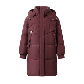 
New winter mid-length down jacket for middle-aged and elderly mothers