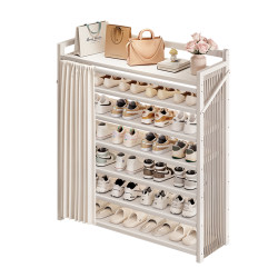 [No installation required] No installation installation foldable shoe rack