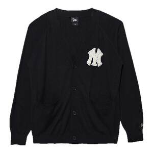 
NewEra MLB Spring and Autumn NY standard men and women thin cardigan knitted sweater cardigan jacket 13512333