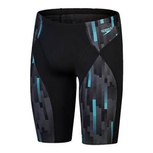 
Speedo swimming trunks men's MAX compression five-point knee-length anti-chlorine quick-drying professional racing swimming trunks 2025 new style