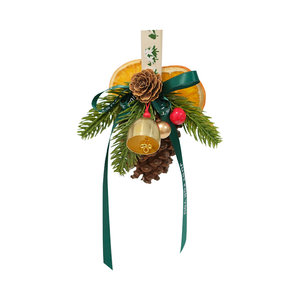 
Christmas pine cone car hanging high-end car pendant car pendant Christmas window door hanging scene decorations