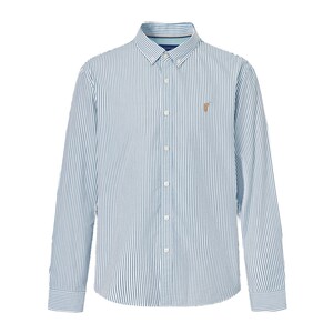 
POLOWALK men's long-sleeved shirt 2026 spring new men's business casual inner striped long-sleeved shirt