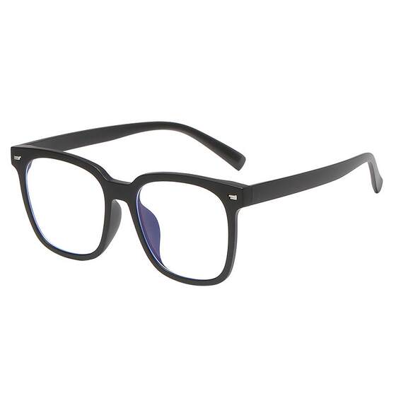 
Myopia glasses men's anti-blue light radiation computer mirrors for men can be equipped with ultra-light black frame color-changing glasses frames