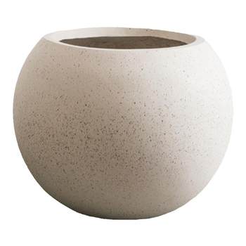 Magnesium mud simple style landing planting tree large flower pot
