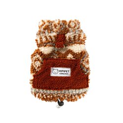 Autumn and winter dog clothes with leash buckles for small and medium-sized dogs