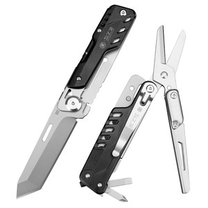 For the sake of the person, the outdoor multi -function folding knife high -hardness emergency, the disaster prevention camping scissors Swiss military knife
