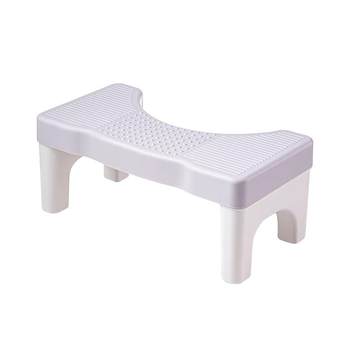 Thickened toilet footstool with footrest