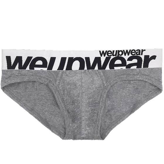
Three WeUp men's underwear, cotton low waist sports sexy home, briefs, men's shorts, underwear, men's underwear