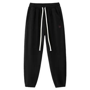
Coca-Cola Coca-Cola Solid color embroidered zip trousers loose casual ties ties for men and women