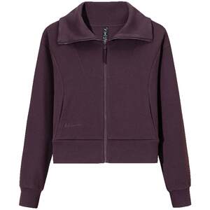 
ANTA Walking Jacket | Gaozhi Lapel Casual Jacket Women's Spring Loose Long-Sleeved Cardigan Sweater Sports Pants