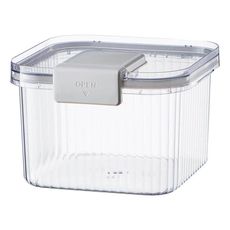 Boîte De Stockage Riz 5 Kg - Hermétique, Avec Couvercle Rabattable Et Distributeur, Pour Céréales/farine