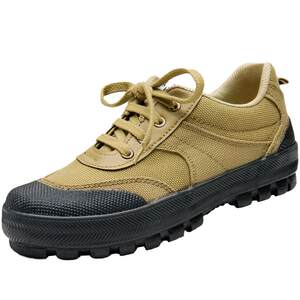 Genuine 3537 Jiefang Shoes Men's Wear-resistant Construction Site Labor Protection Rubber Shoes Outdoor Mountaineering Casual Shoes Canvas Shoes
