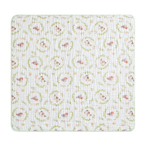 
October crystallized baby bath towel newborn super soft cotton gauze bag single 6-layer type A baby and children's bath special