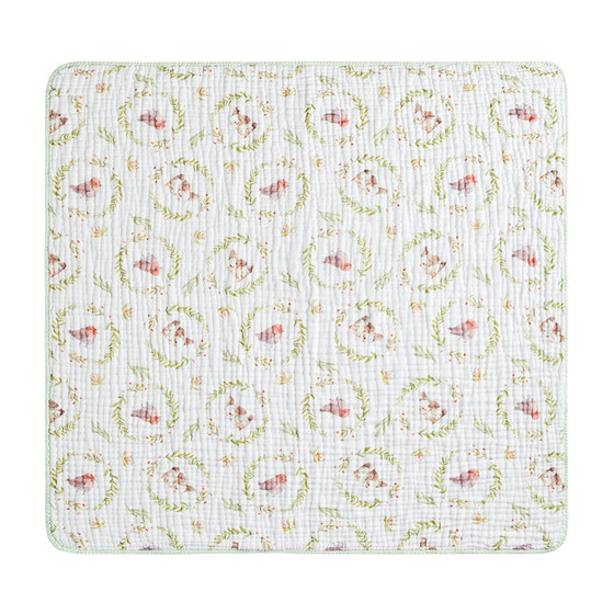 
October crystallized baby bath towel newborn super soft cotton gauze bag single 6-layer type A baby and children's bath special