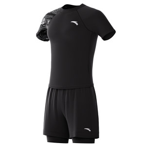 
ANTA Men's Swimsuit Suit 2026 New Quick-Drying Adult Tops Youth Professional Swimming Spa Equipment