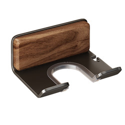 Hair dryer holder without punching hair dryer hanger