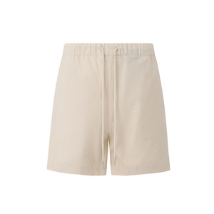 
MRCYC linen casual shorts men's summer thin loose five-point beach pants Korean straight-leg mid-pants trendy