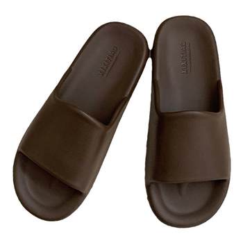 Thin striped couples with high-end odorproof flip-flops