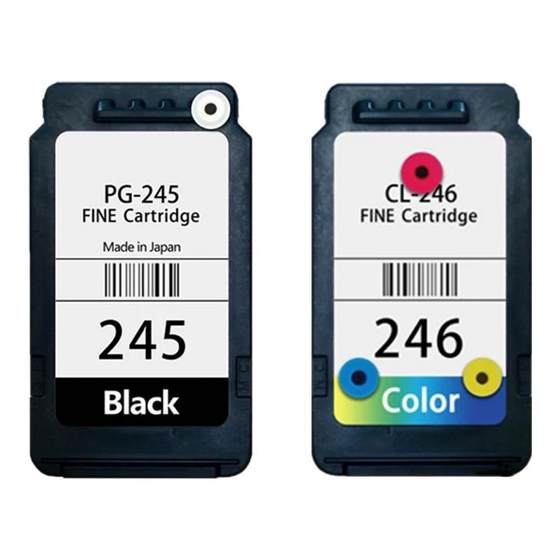 
Canon original 245 246 MG2520 TS3420 3320 3122 printer can add ink cartridge