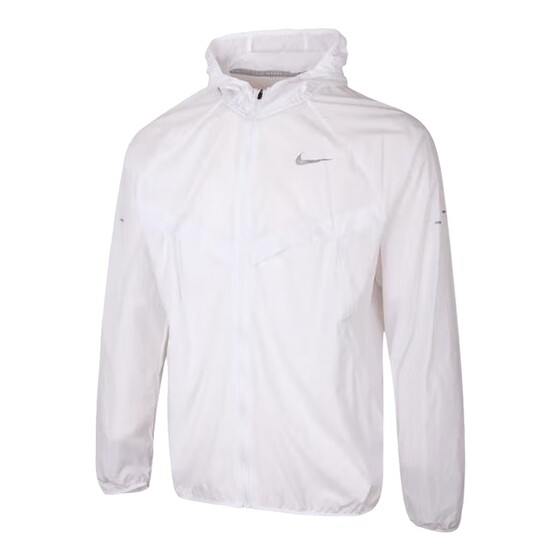 
NIKE Nike leather jacket spring men's hooded breathable quick-drying woven jacket HV4549-100
