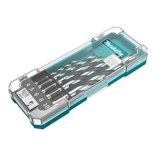 Makita D-72861 Woodworking Drill Bit Set - Round Handle