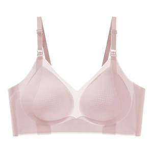 
ROVO10A antibacterial thin breathable seamless nursing bra top anti-sagging push-up maternity bra