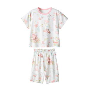 
BETUS children's pajamas summer 2026 new baby boy thin clothes girls short-sleeved Cocos home clothes