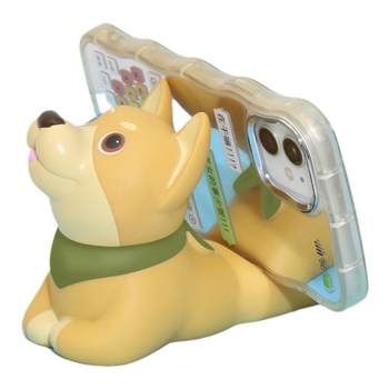 
2024 New Office Desktop Ornaments Creative Gift Cute Cute Cartoon Dog Mobile Phone Stand Desktop Shiba Inu Mobile Phone Holder Support Rack Mobile Phone Holder Lazy Man Artifact Creation