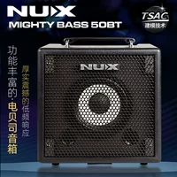 Nux Electric Bass Dinger Mighty Bass 50bt Bluetooth App Drum Loop Cycling Card Предварительный эффект