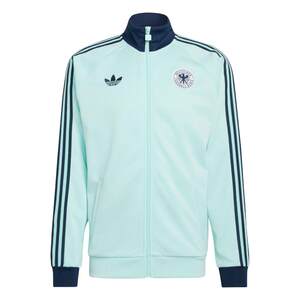 
German team retro football casual culture high collar jacket men's adidas Adidas clover