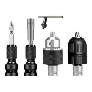 Electric wrench conversion header wind gun sleeve multi -function accessories Daquan electric drill chip tables universal connector