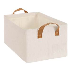 Tianshan Cotton and Hemp Storage Basket Wardrobe Storage and Organizing Layered Artifact PP Board Washable Clothes Storage Box Storage Box
