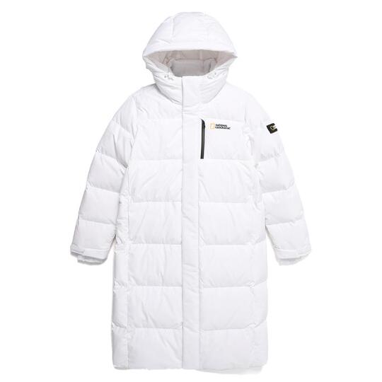新品】NATIONAL GEOGRAPHIC ホワイト ダウンジャケット 【公式通販】