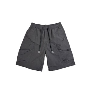 2026 summer ice silk quick-drying shorts American multi-pocket workwear five-point pants trendy straight-leg cool five-point mid-pants