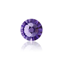 Бурение с плоским дном 539 лотос фиолетовый маникюр сверло для мобильного телефона DIY сверло для разбрасывания австрийский оригинал кристалл