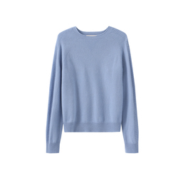 Chunzhu 2023 Autumn And Winter New Cashmere Loose, Warm And Slimming Seamless Round Neck Women's Cashmere Sweater